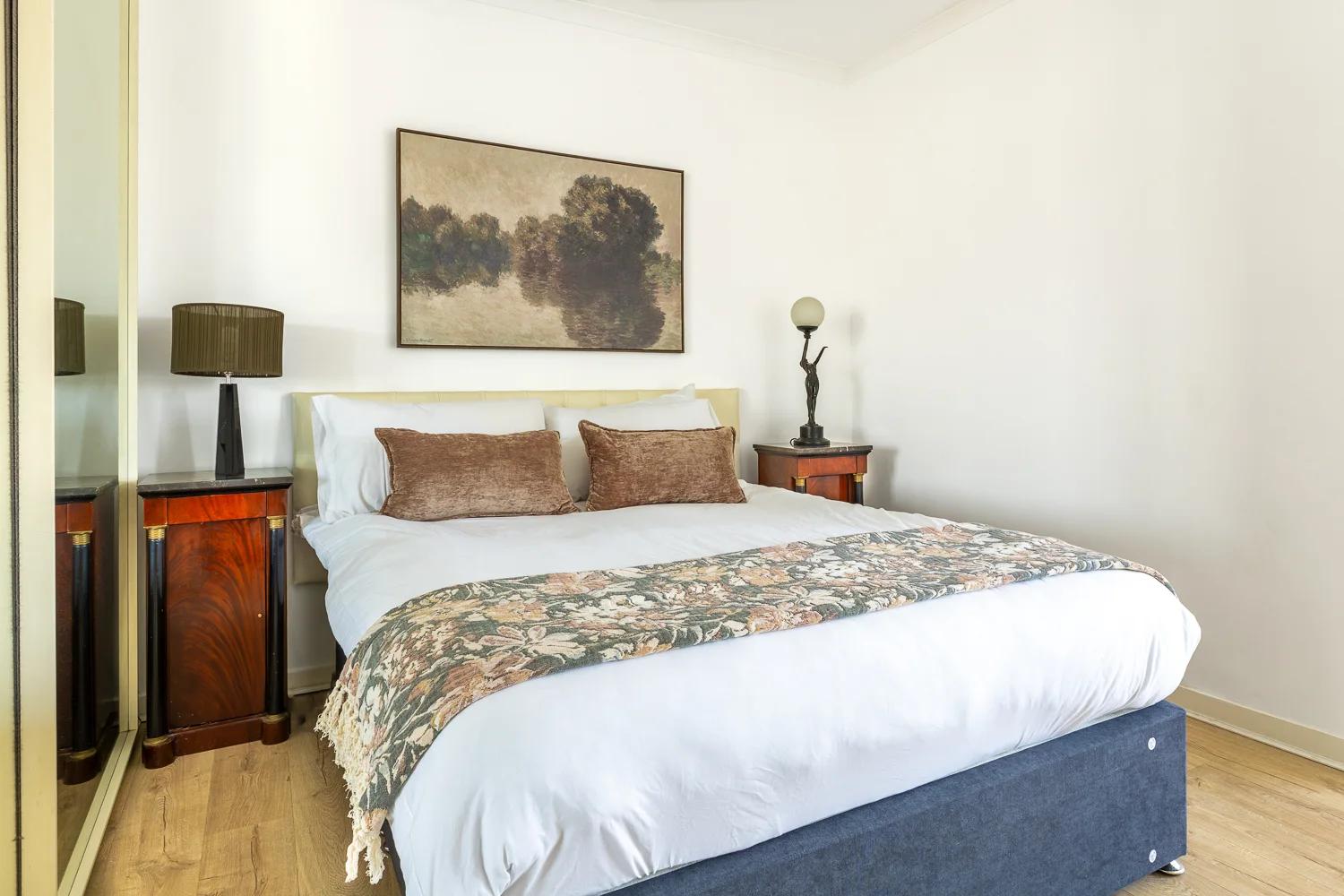 The bedrooms